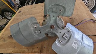 Removing Copper From An Electric Fan Motor - Copper Recovery - FREE Copper