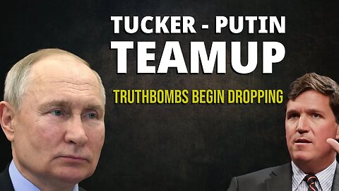"It's a NO HOLDS BARRED interaction" says TUCKER about The PUTIN Interview