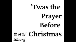 Twas the Prayer Before Christmas (Bible Study) (2 of 2)