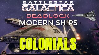 Battlestar Galactica Deadlock Modern Ship Pack | Colonials