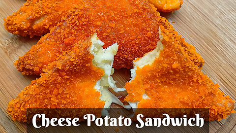 Ultimate Cheese Potato Sandwich🥪| আলু পনির টোস্ট স্যান্ডউইচ | Quick and Easy Sandwich Recipe