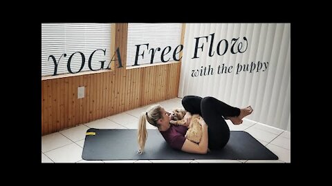 Yoga Free Flow With The Puppy-1
