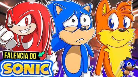 COMO SONIC quase FALIU 😨| Era SOMBRIA do SONIC