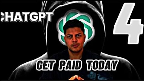 How To Make Money With ChatGPT 4 (Get Paid Today)