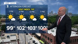 Dangerous Heat Continues Today