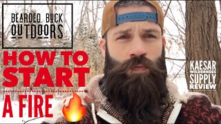 How to Start a Fire 🔥 (Rod & Striker Kit Review)