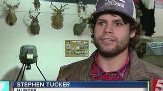 Hunter Talks About Record-Breaking Buck