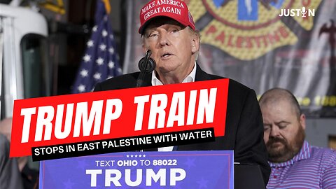 Trump Train Stops in East Palestine 🇺🇸