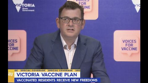 Dan Andrews, Vaccine Passports and facism