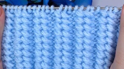 How to knit simple stitch for blanket