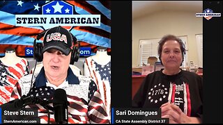 The Stern American Show - Steve Stern with Sari Domingues, Candidate for State Assembly District 37 in California