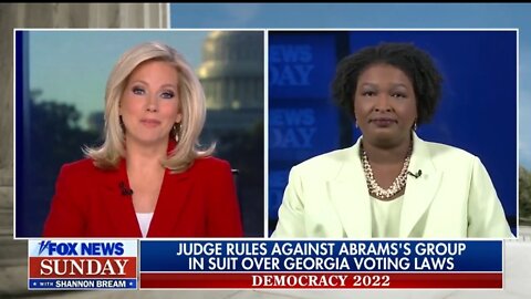 Stacey Abrams Is Confronted Over Her Claims She Won The GA Governor Race In 2018