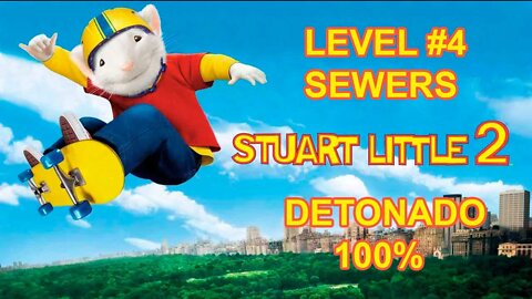 [PS1] - Stuart Little 2 - [Level 4 - Sewers] - Detonado 100% - 1440p