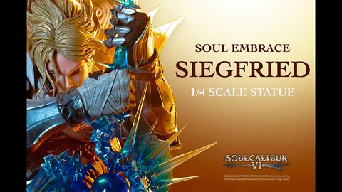 Soul Embrace Siegfried 1/4 Scale Statue Trailer from SOULCALIBUR & PureArts!