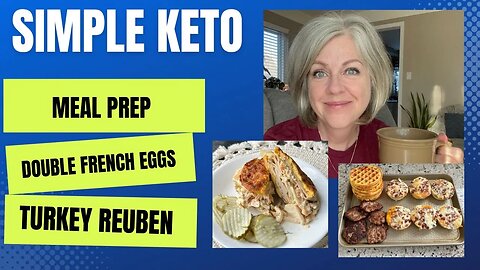 Turkey Reuben Sandwich / Double French Eggs / Meal Prep