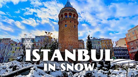 ISTANBUL IN SNOW, Things to Do in Winter / Istiklal, Dolmabahçe / Turkey Travel Vlog / Europe Travel
