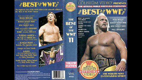 WWF Coliseum Video - Best of the WWF Volume 11 - 1987 **NOT ON PEACOCK**