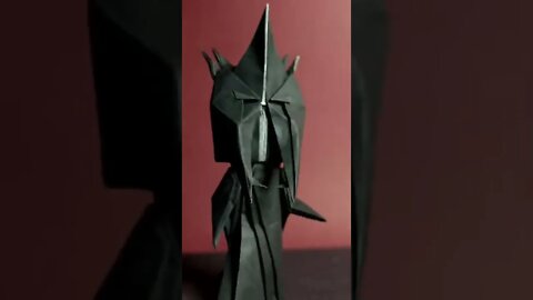 Origami Witch-king of Angmar from LOTR