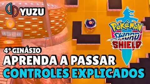 Como passar do 4º ginásio de pokémon Sword/Shield usando no EMULADOR YUZU