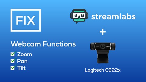 Streamlabs OBS - Webcam Zoom Not Working - FIXED