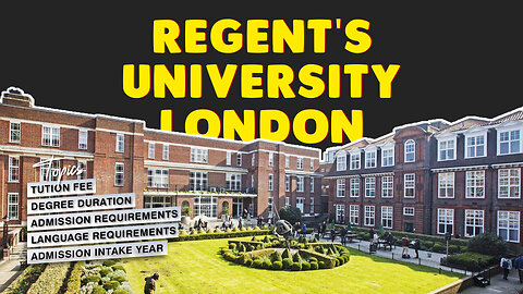 Regent's University London