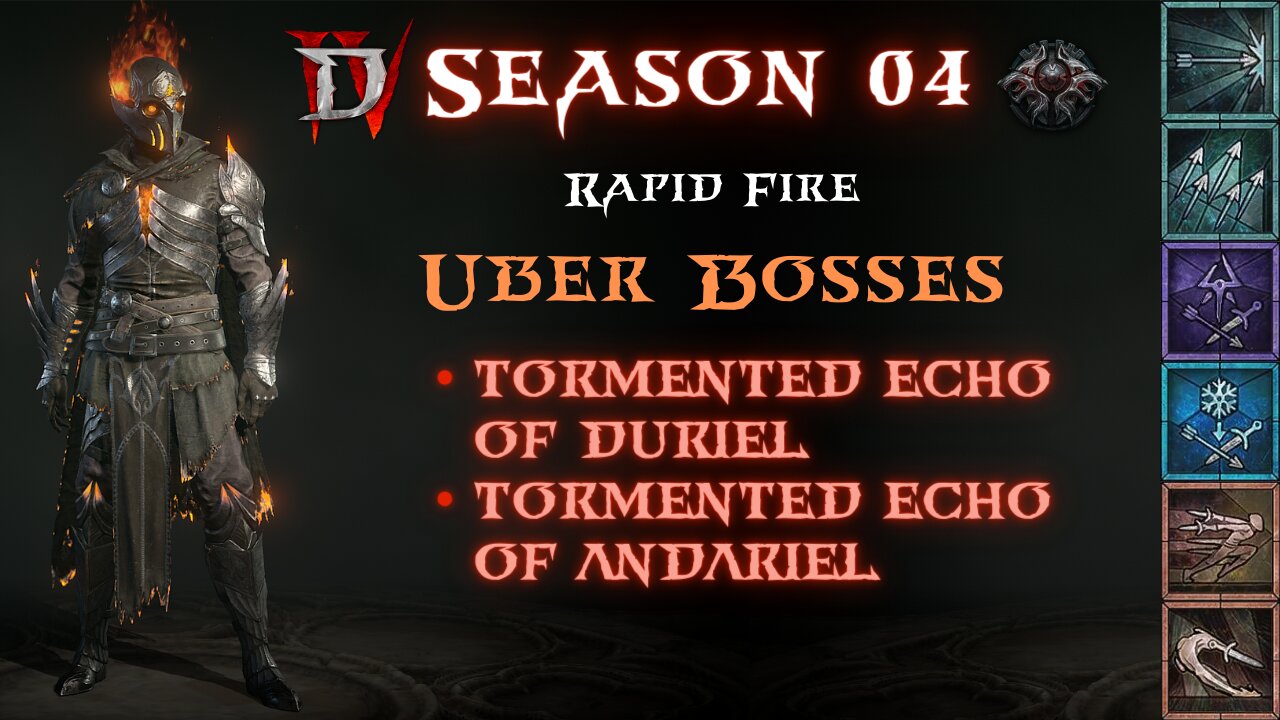 Diablo 4 S04 Rapid Fire Tormented Echo of Duriel & Andariel