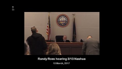 Randy Ross hearing 3/13 Nashua