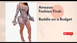 AMAZON FASHION FINDS | WOMENS FASHION |BADDIE ON A BUDGET | Therealmzchante