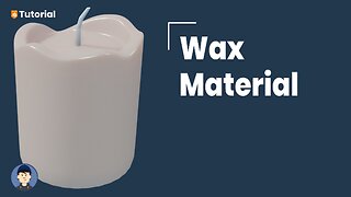 How to make a procedural wax material in Blender [3.1]