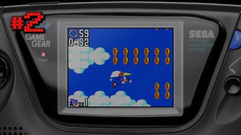 Sonic The Hedgehog 2 (Game Gear 1992) Sky High Zone - Let's Play! #2