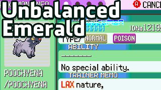 Pokemon Unbalanced Emerald - GBA Hack ROM doesn't have Steel - Dark Type, no ability