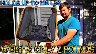 EDEUOEY Ultralight Backpacking Camping Chair Review: No More Bulky Chairs This is The 21st Century