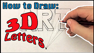 Draw 3D Letters Using Perspective
