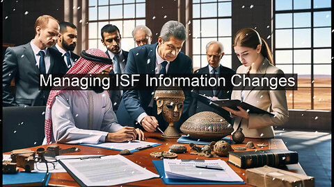 Handling Amendments to ISF Data