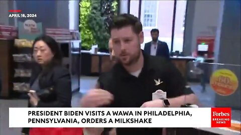 Yikes: Leaked Video Shows Biden's 'Spontaneous' WaWa Visit Was Scripted Down To The Cashier's Tip