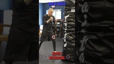 Heroes Training Center | Kickboxing & MMA "How To Throw A Jab & Cross" | Yorktown Heights NY #Shorts