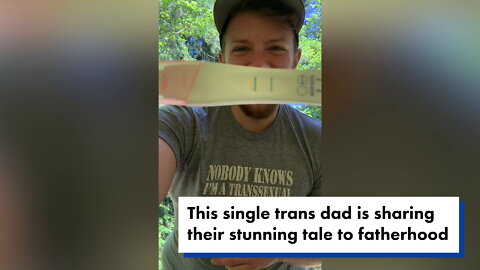 Trans dad became pregnant after one-night stand, gave birth to son