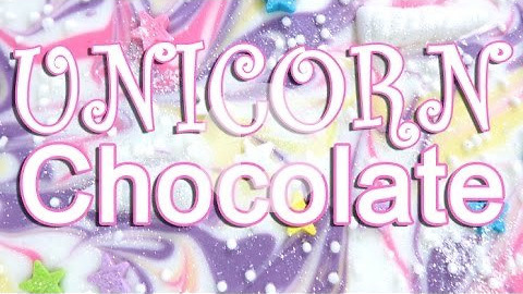 How To Make DIY Chocolate UNICORN Bark!