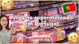 Vlog no Supermercado em Portugal | Parte 2