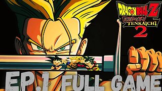 DRAGONBALL Z: BUDOKAI TENKAICHI 2 Gameplay Walkthrough EP.1 - Saiyan Saga FULL GAME