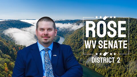 Chris Rose, conservative warrior for West Virginia Senate! 🇺🇸 🇺🇸 🇺🇸