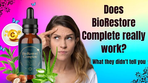 BIORESTORE COMPLETE REVIEW (⚠️WARNING!!!⚠️) | BIORESTORE COMPLETE | BIORESTORE COMPLETE SERUM