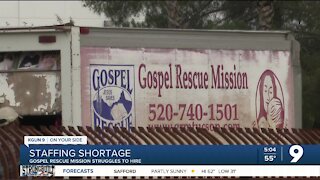 Gospel Rescue Mission struggling to hire