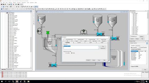 FactoryTalk View Studio Site Edition | Building Simple Graphic With Animation | Batching PLC Day 11