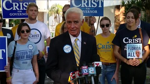 Governor's Race: Charlie Crist base at the Hilton in St. Pete