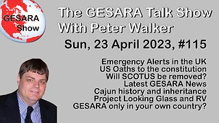 2023-04-23, GESARA Talk Show 115 - Sunday