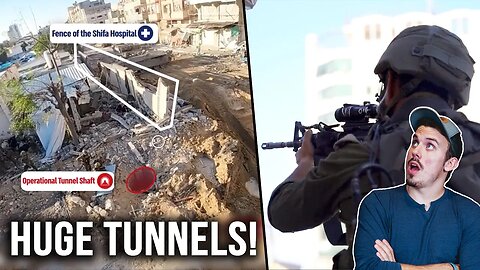 The IDF Just Found HUGE TUNNELS Underneath the Al-Shifa Hospital in Gaza