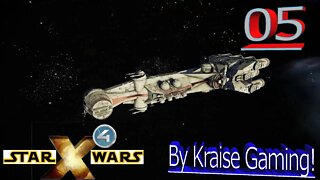 Ep:05 - Corvette Test Driving! - X4 - Star Wars: Interworlds Mod 0.55 - By Kraise Gaming!