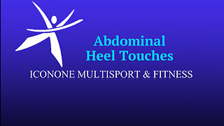 Isometric Abdominal Crunch: Heel Touches