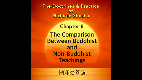 Chapter 8 The Comparison Between Buddhist and Non-Buddhist